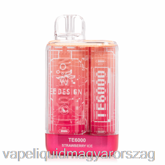 Eb Te6000 Eldobható Eper Jég Vape Folyadék